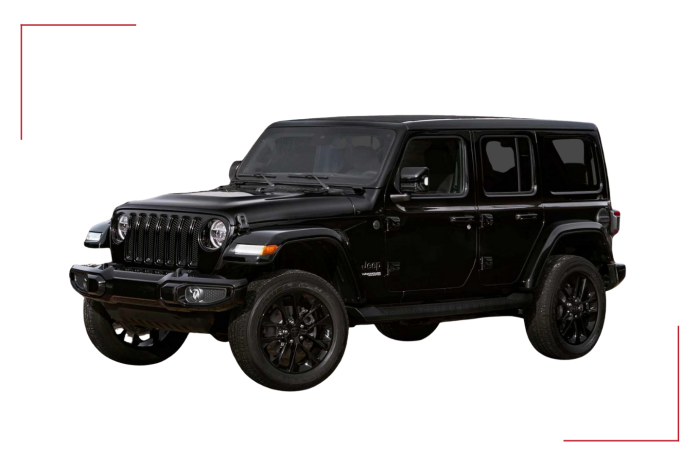 Jeep Wrangler 2020 – Black